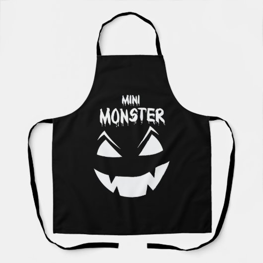Tablier Monstre d'Halloween (Recto)