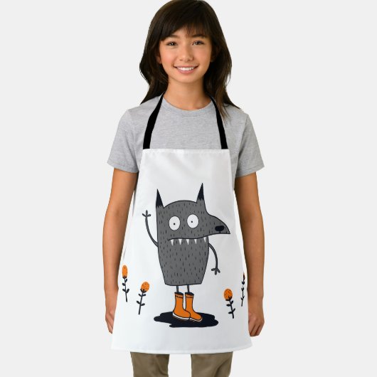 Tablier Monstre Drôle (Insitu)