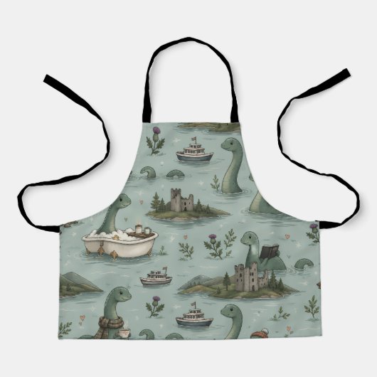Tablier Monstre du Loch Ness  (Recto)