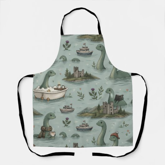 Tablier Monstre du Loch Ness (Recto)