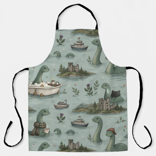 Tablier Monstre du Loch Ness (Recto)