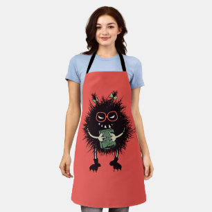 Tablier Monstre Lover du livre Goth