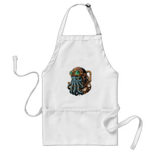 Tablier monstre Steampunk Cthulhu