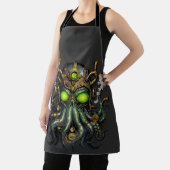 Tablier monstre Steampunk Cthulhu (Insitu)