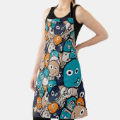 Tablier Monstres amusants (Insitu)