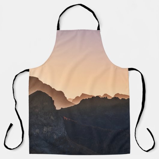 TABLIER MONTAGNE ROCHEUSE (Recto)