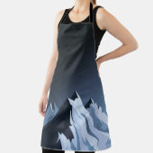 Tablier Montagnes la nuit (Insitu)