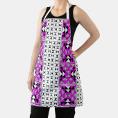 Tablier Montagnes sacrées en rose (Insitu)