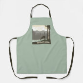 Tablier Montana | Bienvenue dans Big Sky Country (Recto)