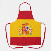 Tablier Montrez vos couleurs - Espagne (Recto)