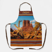 Tablier Monument Valley Desert Southwest Imprimer Apron (Recto)