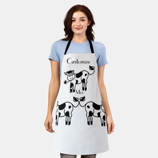 Tablier Moo Cow Thunder_Cove (Porté)
