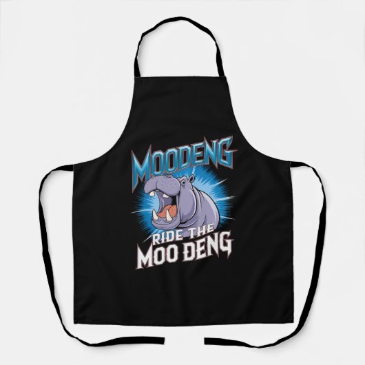 Tablier MOO DENG Hippo Ride Le MOO DENG (Recto)