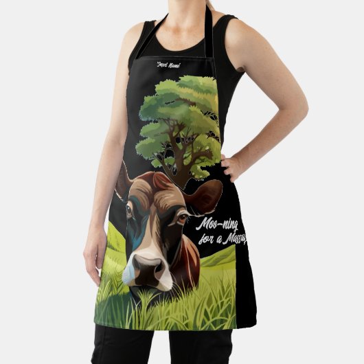 Tablier Moo-ning pour un massage (Insitu)