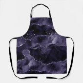 Tablier Moody Agate | Midnight Indigo Deep Purple Glam (Recto)