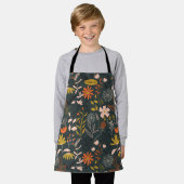 Tablier Moody Florals Personnalisé (Porté)