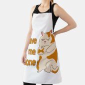 Tablier Moody Grosse cat me laisse tranquille (Insitu)