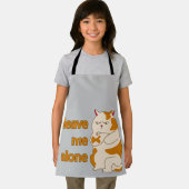 Tablier Moody Grosse cat me laisse tranquille (Insitu)