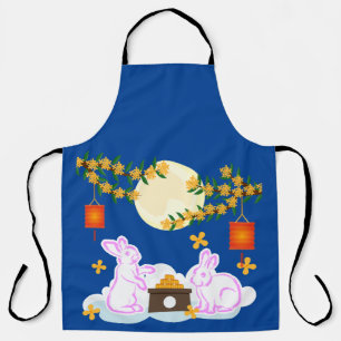 Tablier Moon Rabbit Mooncake Osmanthus