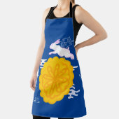 Tablier Mooncake Jumping Moon Moon Moon Rabbit (Insitu)