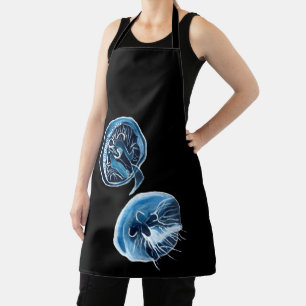 Tablier MoonJellyfish aquarelle art