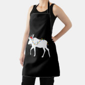 Tablier Moose de Noël (Insitu)