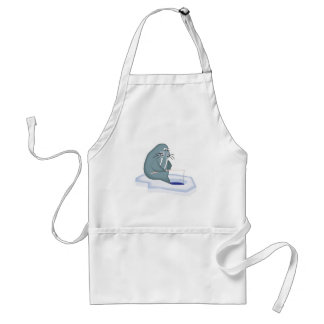 Tablier morse de la pêche à la glace