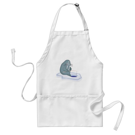 Tablier morse de la pêche à la glace (Devant)