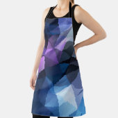 Tablier Mosaïque en bleu et rose (Insitu)