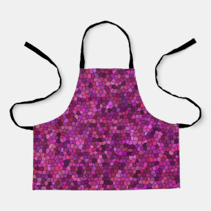 Tablier Mosaïque Rose Violet