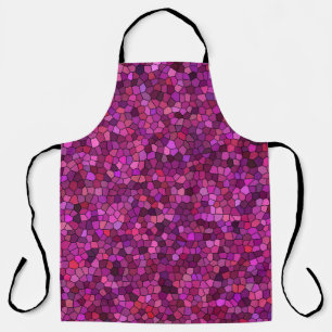 Tablier Mosaïque Rose Violet