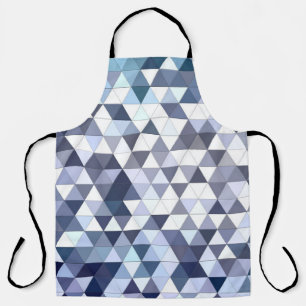 Tablier Mosaïque triangulaire géométrique et colorée : abs