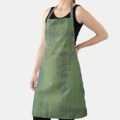 Tablier Moss Green Abstrait Unisex Apron par Detailsavvy (Insitu)