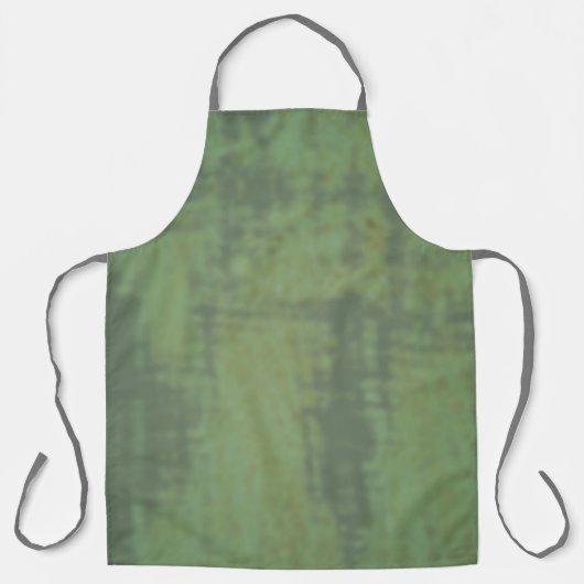 Tablier Moss Green Abstrait Unisex Apron par Detailsavvy (Recto)