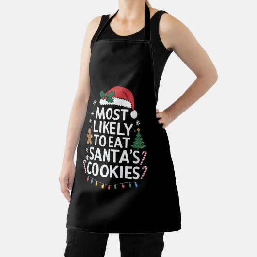 Tablier Most Likely To Eat Santas (Insitu)