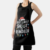 Tablier Most Likely To Shoot The Reindeer Family Christmas (Insitu)