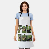 Tablier Mot Aussie De Dinkum Avec Kangaroos, (Porté)