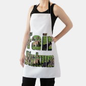 Tablier Mot Aussie De Dinkum Avec Kangaroos, (Insitu)