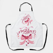 Tablier Mother Day Trendy Designed Apron (Recto)