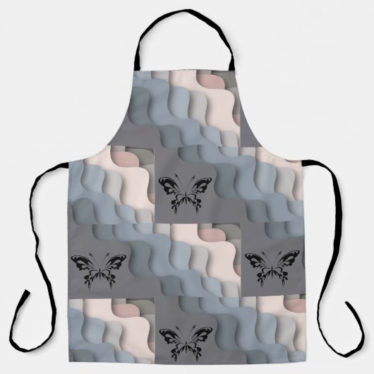 Tablier motif 3D (Recto)