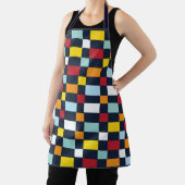Tablier Motif à damier coloré (Insitu)