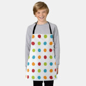 TABLIER MOTIF À POIS (Porté)