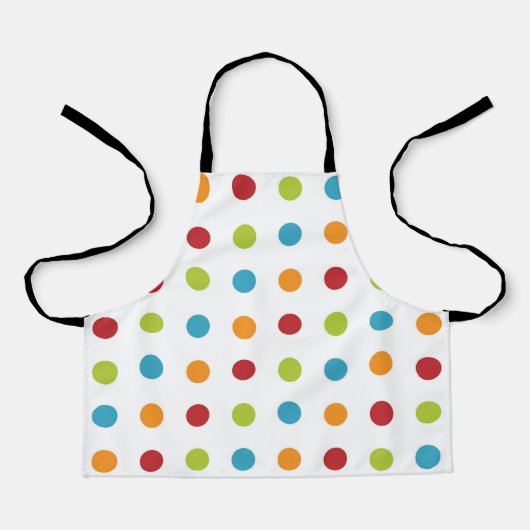 TABLIER MOTIF À POIS (Recto)