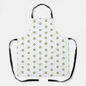 Tablier Motif à pois jaune beurre (Recto)