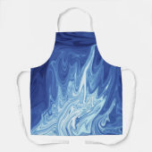 Tablier Motif abstrait aquarelle (Recto)