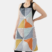 Tablier motif Abstrait, carreaux patchwork. (Insitu)