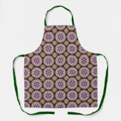 Tablier Motif Abstrait Dahlia (Recto)