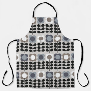 Tablier motif Abstrait fleuri sans couture. Style nordique