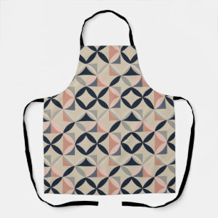 Tablier Motif abstrait géométrique du milieu du siècle der
