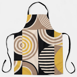Tablier Motif abstrait géométrique moderne. Conception vin